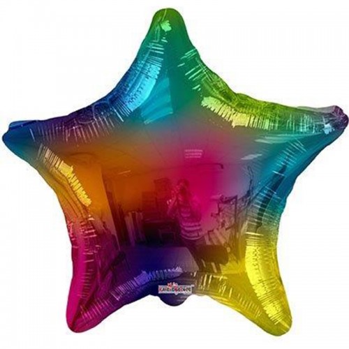 Balão Estrela Tie Dye